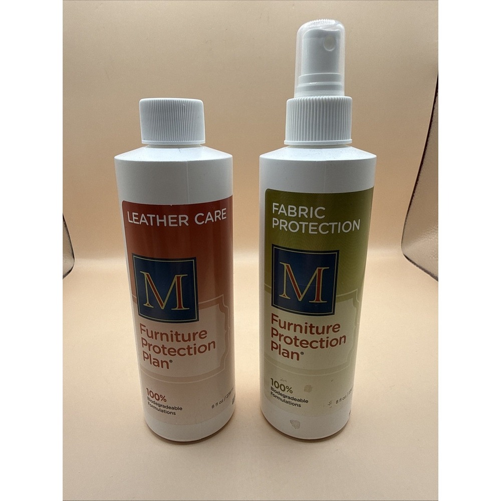 M Furniture Protection Plan Fabric Leather Care Biodegradable